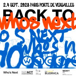 フランス最大級のファッション展示会「Who’s Next」に出展します。