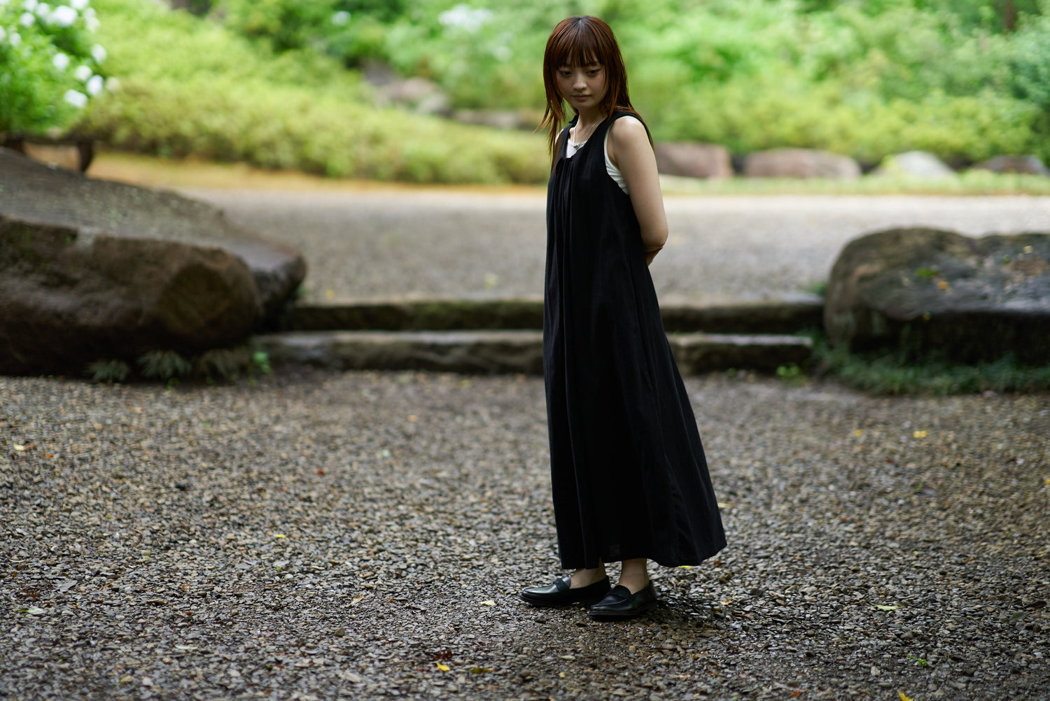 4Way 畳ローファー ＜レディース・ブラック＞