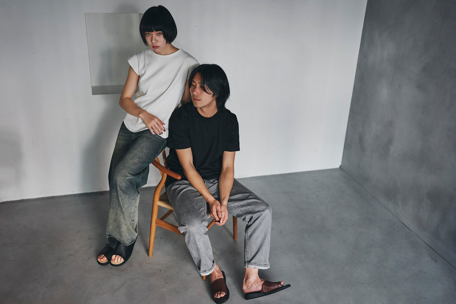 畳サンダルスリッパ ＜ブラウン＞