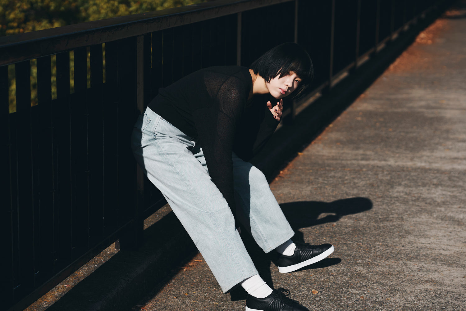 畳スニーカー ＜レディース ・ブラック＞