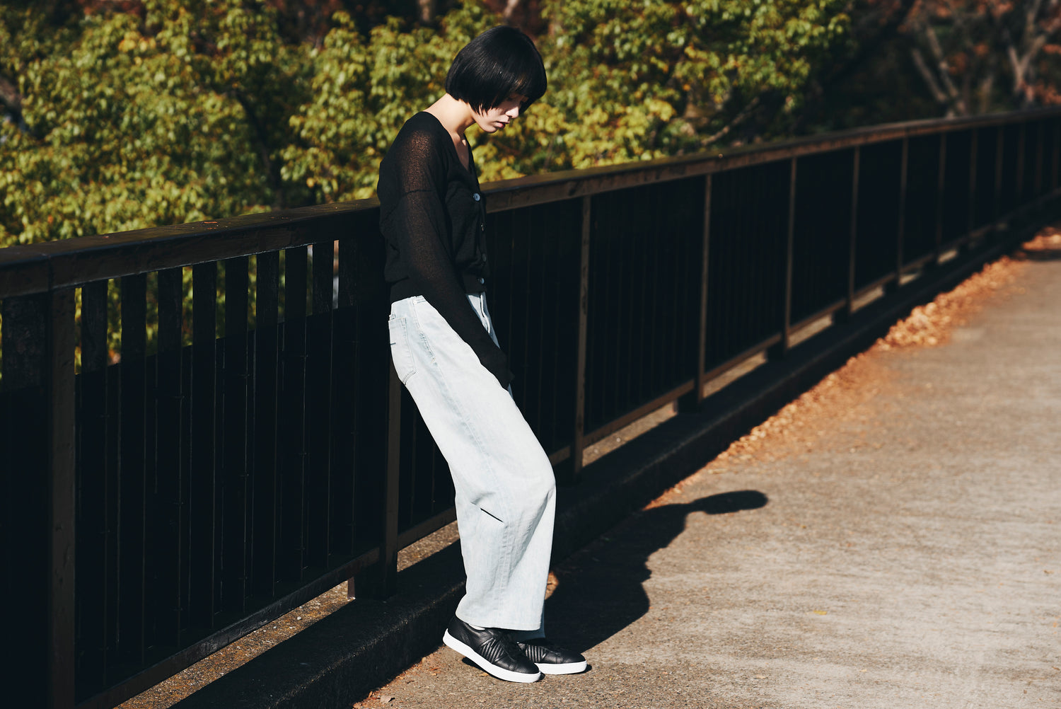 畳スニーカー ＜レディース ・ブラック＞