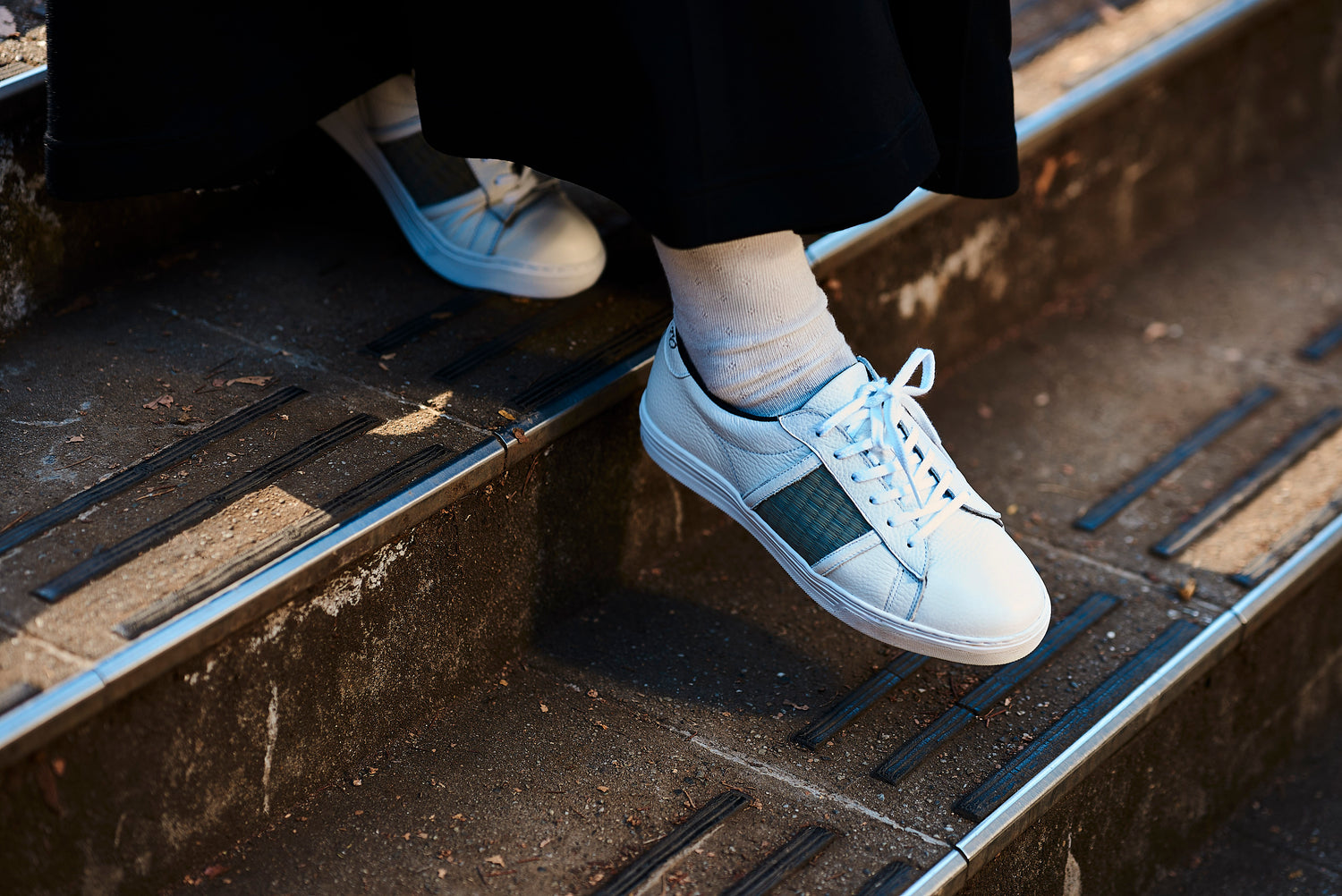 畳スニーカー ＜レディース・ホワイト＞