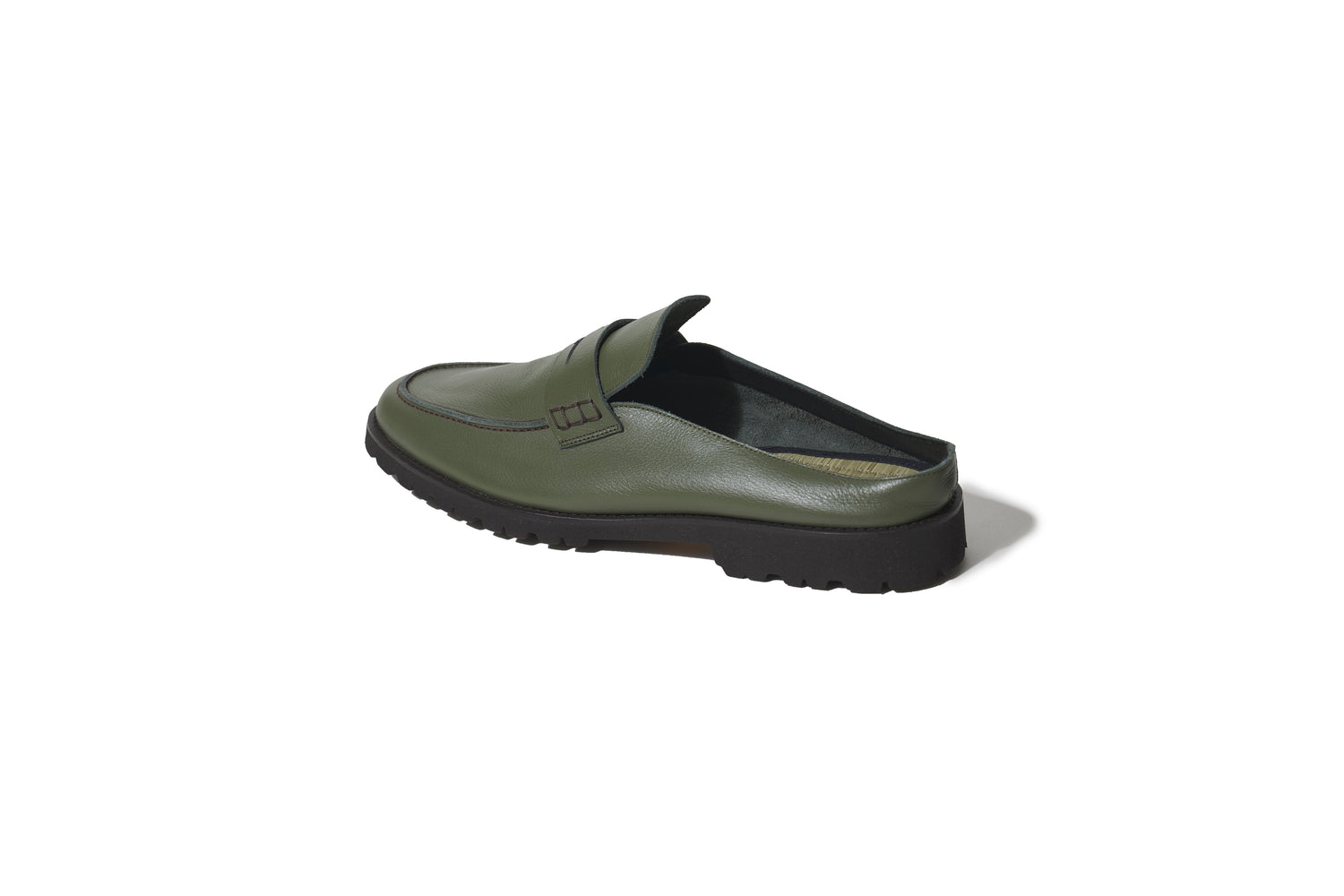 Tatami Loafer Slippers (Moss Green)