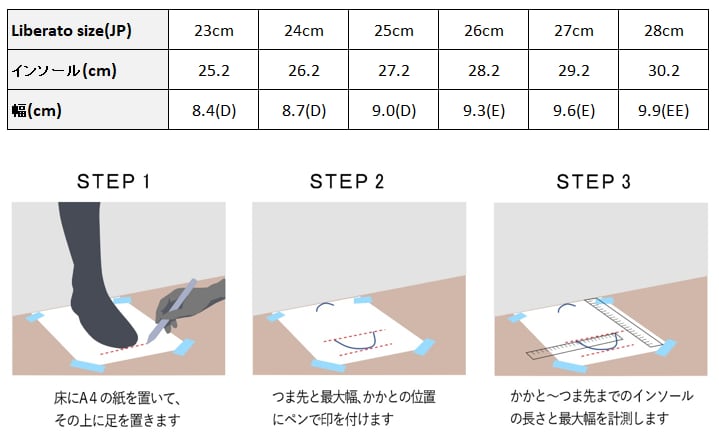 サイズガイド
